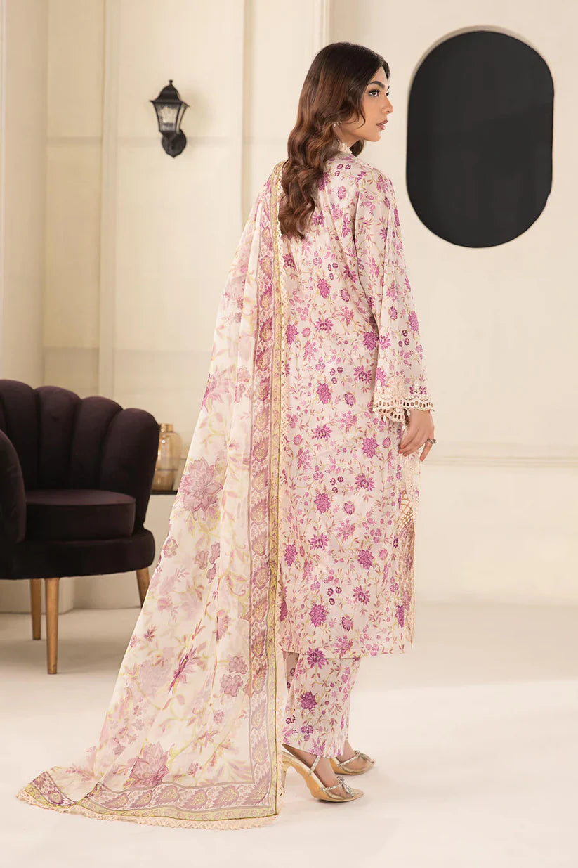 Unstitched 3 Piece Maria B Lawn Fancy