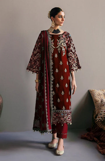 Unstitched Emaan Adeel Velvet Suit